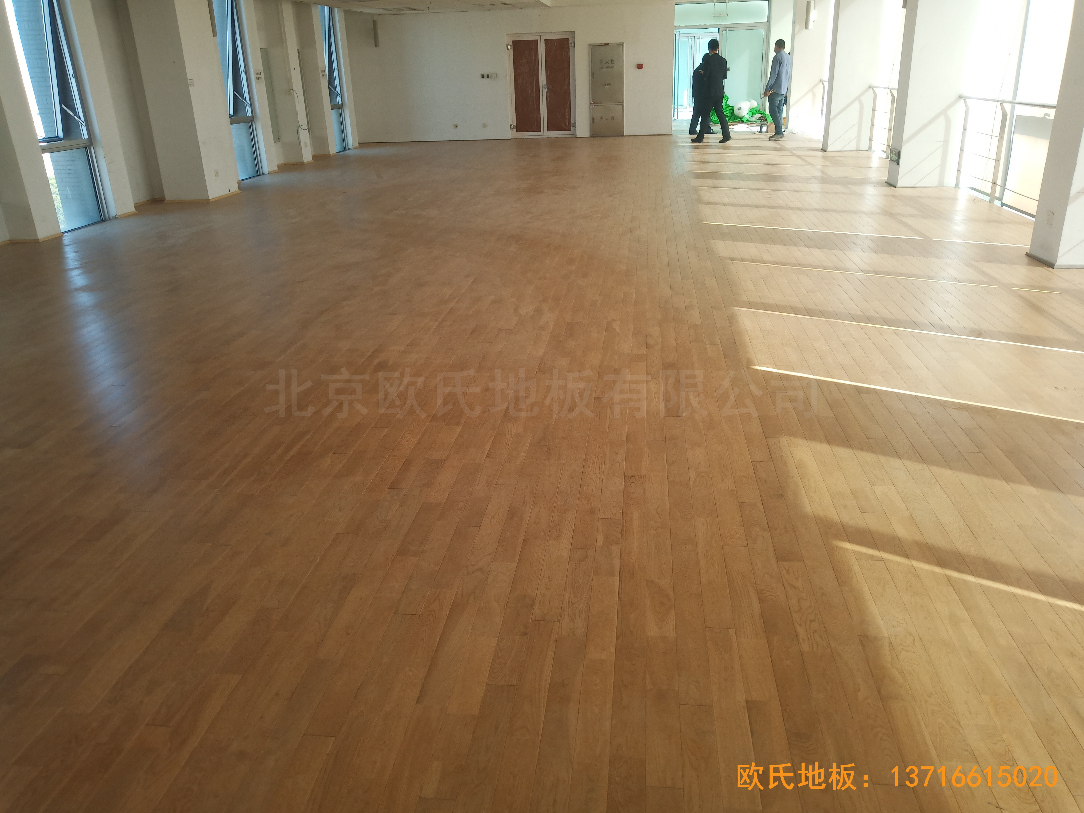 中國科學院技術研究所運動館運動木地板鋪設案例5